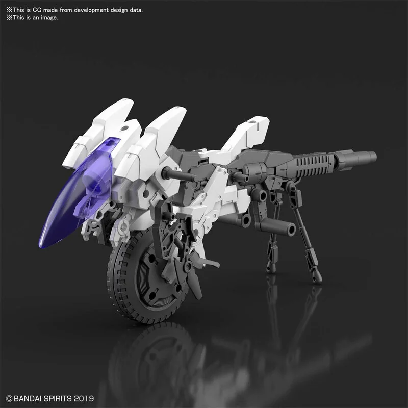 Bandai Gundam: 30 MM - Extended Armament Vehicle Cannon Bike 1: 144 Schaalmodel Kit 1 Bandai Gundam: 30 MM - Extended Armament Vehicle Cannon Bike 1: 144 Schaalmodel Kit